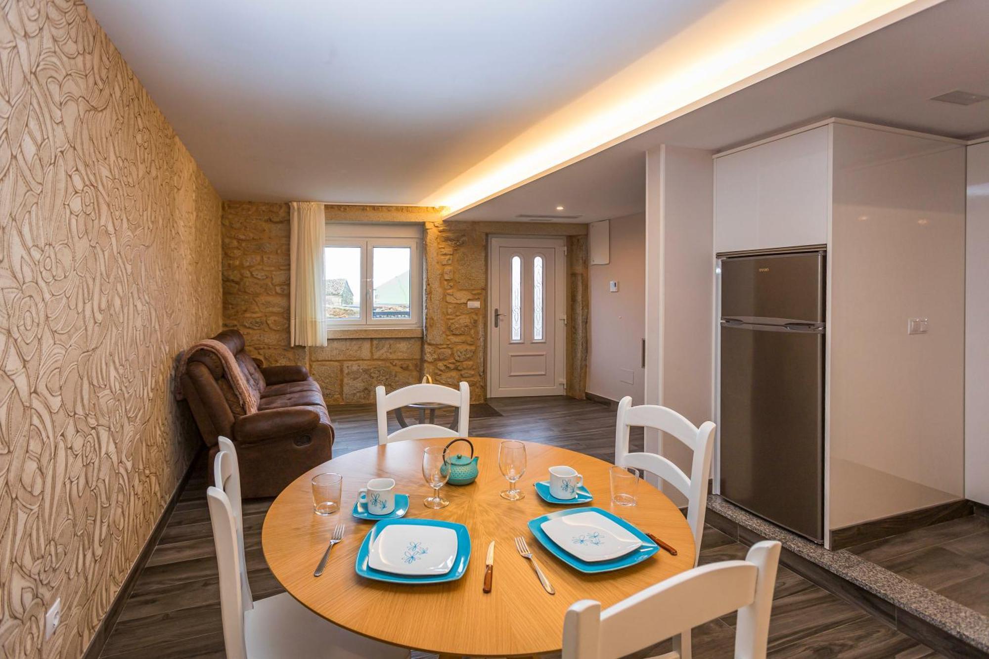 Apartamentos Curras En Tourinan Dış mekan fotoğraf