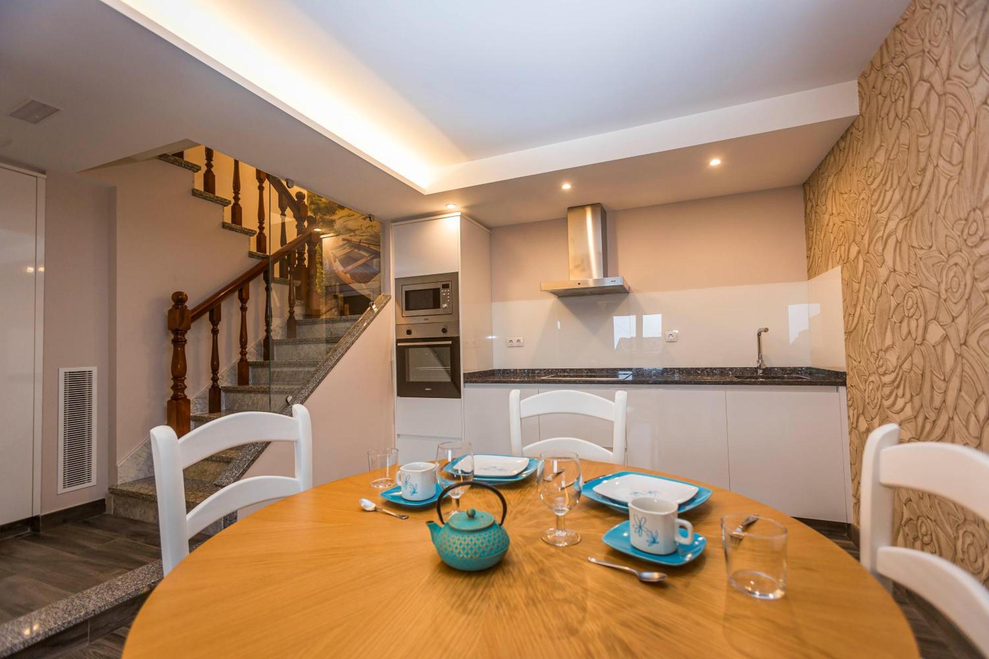 Apartamentos Curras En Tourinan Dış mekan fotoğraf